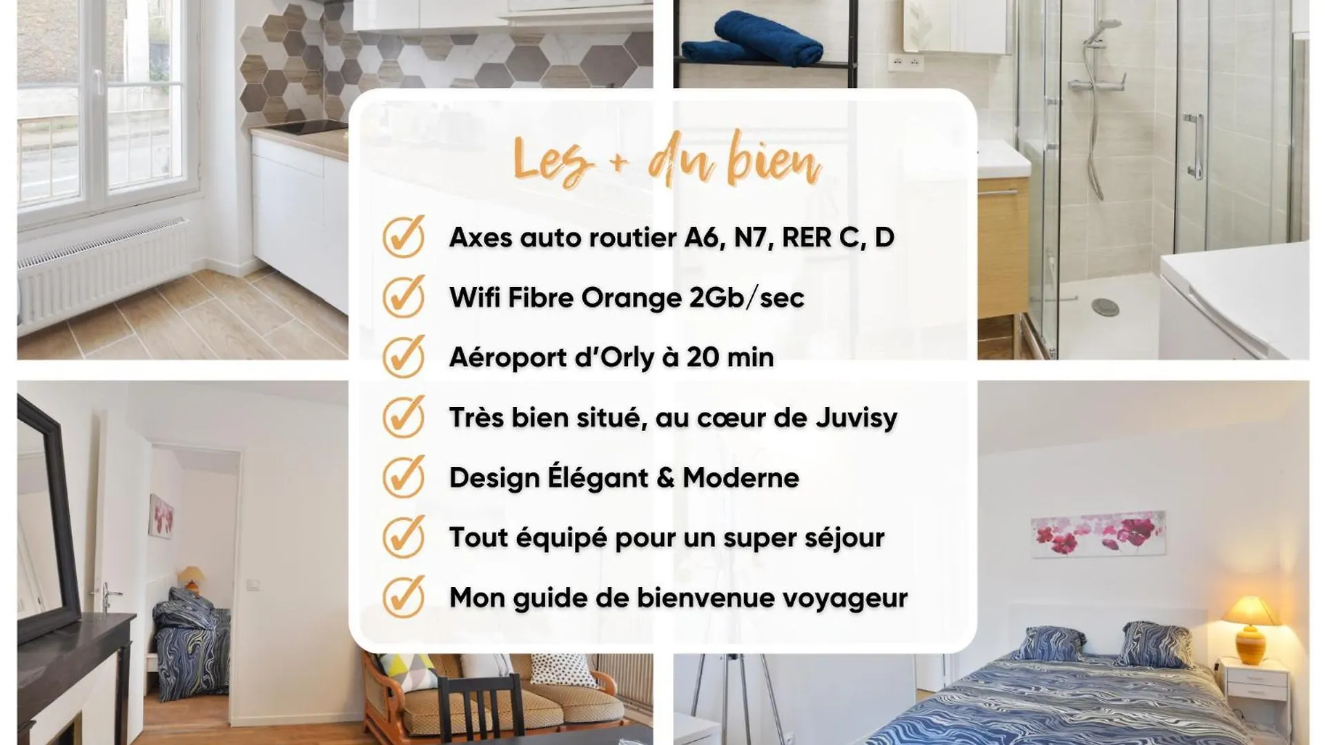 Apartment Studio Au Calme Proche Gare - 25' Paris Centre Juvisy-sur-Orge